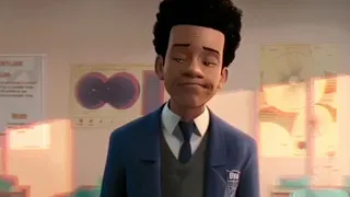 Spider-Man Into the Spider Verse (2018) Scene: Miles purposely failed the test