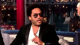 Lenny Kravitz: Always On The Run (Web Exclusive) - David Letterman