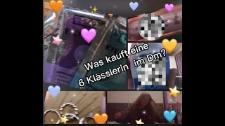 Was kauft eine 6+ Klässlerin im DM?❤️🫶🏻|Tumbler._.girl0🌻🤍