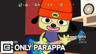 parappa plays funky music with cg5 but it's only Parappa