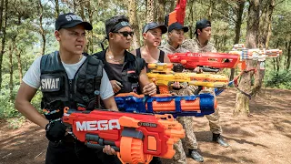 LTT Game Nerf War : Captain Warriors SEAL X Nerf Guns Fight Mr Zero Scazy Underworld Mercenary Squad