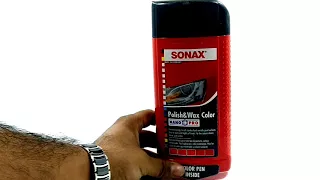 Sonax Polish & Wax Color Red - 500 ML