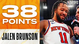 Jalen Brunson Scores 38 PTS In Knicks Game 5 W! | May 10, 2023