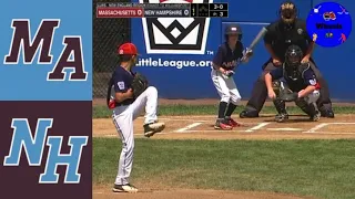 LLWS 2021 New England Region Elimination Game | Massachusetts v New Hampshire | 2021 LLWS Highlights