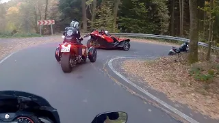 Vom Rhein Weser Turm zum Märchenwald mit Can an Spyder F3-S RSS RS und Polaris Slingshot