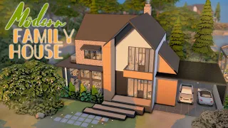 Современный семейный дом 💚 // Строительство The Sims 4 NO CC