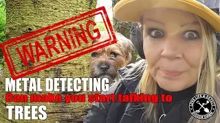 Metal Detecting in the rain might make you start talking to trees - holiday extra