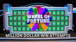 Wheel of Fortune: All Million Dollar Win Attempts
