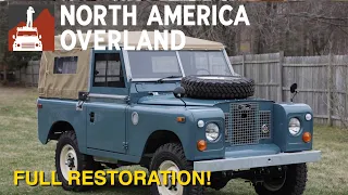 1971 Land Rover Series IIA 88" Full Restoration