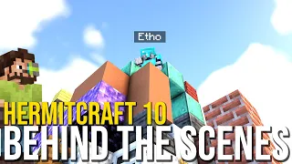 Etho added to the base.. -  Hermitcraft 10 Behind The Scenes