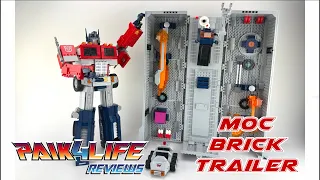 Review Brick Combined Carriage Trailer for LEGO Optimus Prime // Paik4Life Reviews