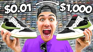 Trading $0.01 into $1,000 Shoes In 30 Days