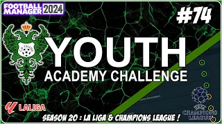 YOUTH INTAKE DAY ! | SEASON 20 | YOUTH ACADEMY CHALLENGE | FM24 | Part 74