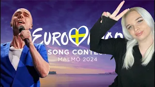 REACTION| LATVIA DONS “HOLLOW” Eurovision 2024  🇱🇻