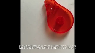 How to fix a CUT Whiteout Tape