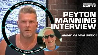 Peyton Manning talks Manningcast behind the scenes & history with Will Ferrell | The Pat McAfee Show