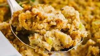 How To Make Southern Style CORNBREAD DRESSING | Cornbread Dressing Recipe