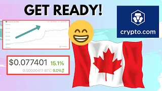 Crypto.com UP 16% Today & Canadians REJOICE