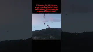 7 Russian SU 35 fighters were completely destroyed by Ukraine's Himars missile system   Milsim Arma