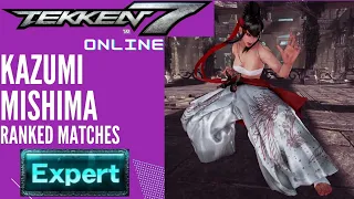 MISHIMA STYLE MARRIAGE COUNCILING! - Tekken 7 Online - Kazumi Ranked Matches - PC