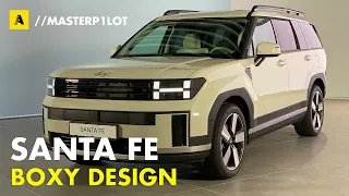 Hyundai SANTA FE 2024 | Design BOXY e carattere TOP