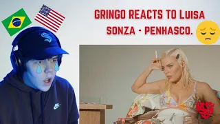 GRINGO REACTS to Luisa Sonza - penhasco. (REACTION!)