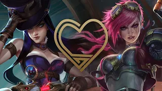 Vi being gay for Caitlyn before Arcane