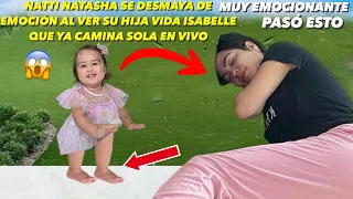 Natti Natasha Se Desmaya En Vivo Encuentra Su Hija Vida Isabelle Que Ya Camina Sola Pasó Esto 😱