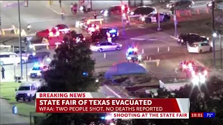 Shooting at the State Fair of Texas leads to evacuation, one person in custody