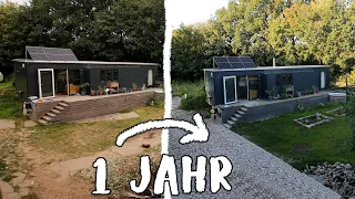 Der große Tinyhouse GARTEN-UMBAU: Ein Jahr Arbeit