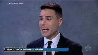 "Se eu vim parar na TV, foi inspirado no Gugu", revela Bacci