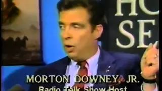 Morton Downey Jr. vs. Wally George, Part 1