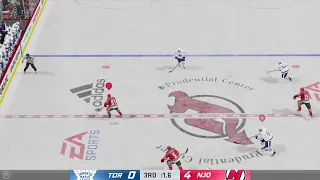 NHL 20 / Ranked Online Versus /Online Record (24-7-0) / New Jersey Devils / PS4