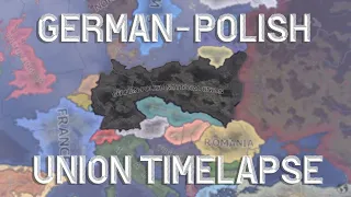 [HOI4] What if Poland and Germany united in 1936?! - AI Only Timelapse