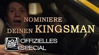 Nominiere deinen Kingsman! | Kingsman: The Secret Service | Fahrtraining Aktionsaufruf HD Deutsch