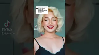 Marilyn Monroe expressions in 6 seconds! #shorts
