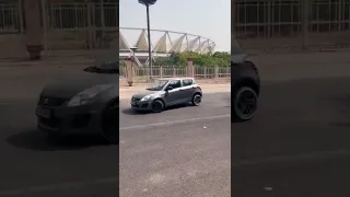 How to drift in Reverse￼ 🤘#cars #gujjar #instagram #short #drift #swift #mustang #modified #racing