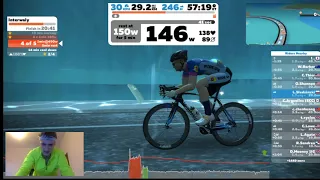 Zwift morderca. Rowerowy trening interwałowy na trenażerze i Zwifcie | Rowery Jednoślad.pl