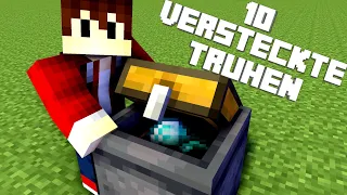 ✔ 10 Wege deine Truhe zu verstecken in Minecraft | LarsLP