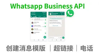 第 6 课 ｜Whatsapp Business API群发系统最佳实践   创建消息模版 #whatsapp群发