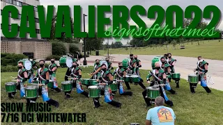 Cavaliers Drumline 2022 - Show Music - 7/16 DCI Whitewater