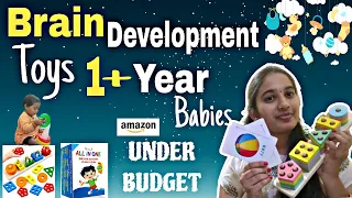 Brain development & Educational Toys for 1+ year babies || Under budget || Parenting || Telugu vlog