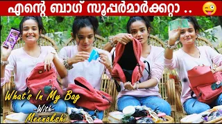 "WHATS IN MY BAG" with MEENAKSHI | FLOWERS TOP SINGER | RJ SHAMBU |GINGER MEDIA