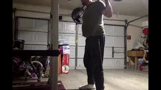back squat doubles, 290 lbs
