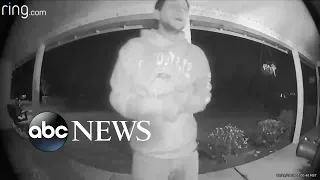 Football fan carjacked and shot pleads for help on doorbell cam l ABC News