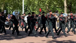 Band of the Brigade of Gurkhas and Gurkha Rifles - The Mall