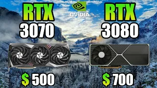 RTX 3070 vs RTX 3080 - Test in 8 Games - 1440p & 1080p