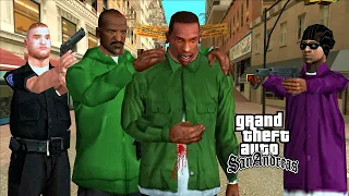 What Happens if TENPENNY JOINS GROVE STREET FAMILIES in GTA SAN ANDREAS? (PART 2)