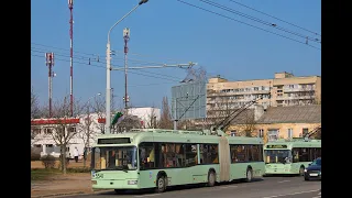 Троллейбус Минска БКМ-333,борт.№ 5541,марш.41 (18.07.2020)