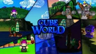 Lp.1 Cube world A: Злой дылда ходит кругами и не может выйти за синий туман